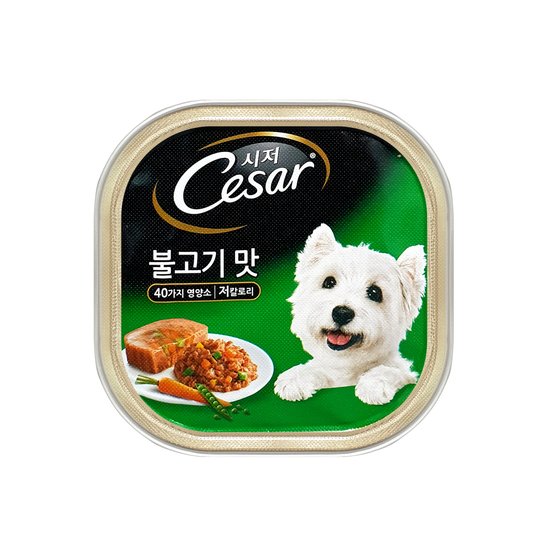 시저 캔 불고기 100g - 유통기한 2026.12